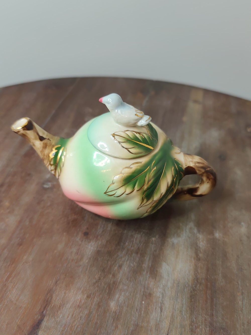 Ceramic Peach Teapot